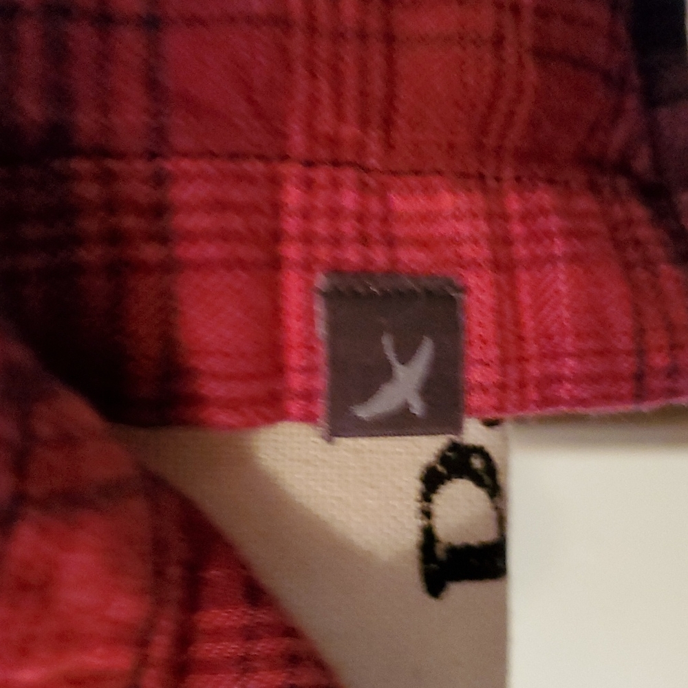 Eddie Bauer pink flannel button down - Picture 4 of 7